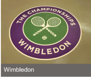 Wimbledon Floor Graphic